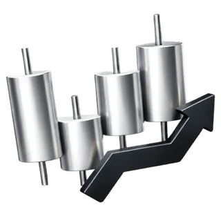 3D icon of a candlestick trading chart on the Zephyr Kapitholm about page